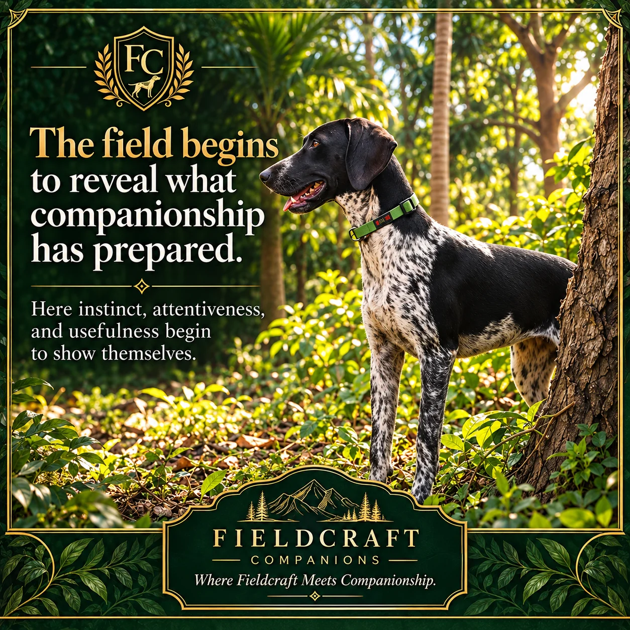 Huutch in the field