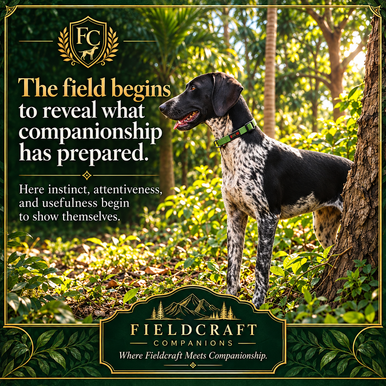 Governing Drive — the field reveals what companionship has prepared